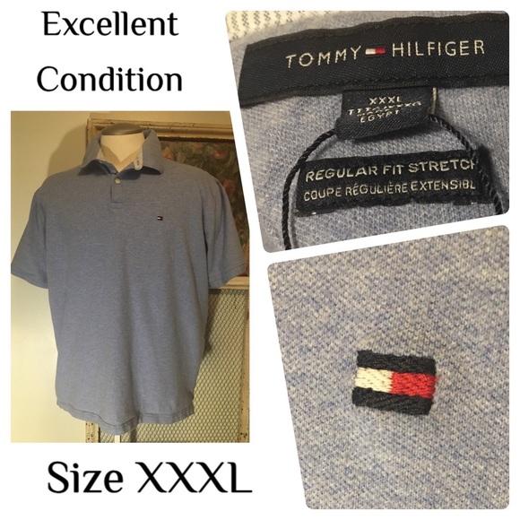 Tommy Hilfiger Blue Polo Shirt XXXL - Picture 1 of 7